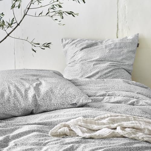 Irisette Set di biancheria da letto in seersucker, 2 pezzi, copripiumino 140 x 200 cm, federa 90 x 70 cm, modello: Loretta