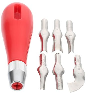 Gadpiparty Per Intaglio Strumenti Fai Da Te Artistici Coltello Per Incisione Coltello Per Intaglio Teste Ricambio Forniture Per