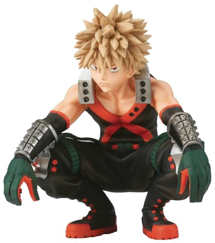 Xinchangda, Action figure dell'anime My Hero Academia di Bakugou Katsuki, personaggio seduto, modello di figurine anime, decorazione, oggetto da collezione, ornamento, regalo, 10 cm
