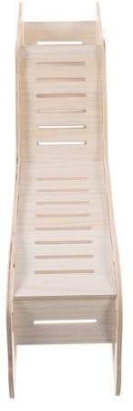 CORHAD Casita de Madera Grande para Hámster y Cobayas Escondite Multifuncional Túnel y Escalera Espacio Seguro para Juego y Descanso Suministros para Roedores Pequeños