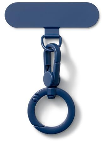 CHUQING Handykette Halterung Metall Pad für Handykette Handykettenhalterung 360° Handy Patch Universal Handyband Lanyard Pads Handy Halterung für Kette Königsblau