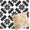 NAKLEO Errada Tile Plantilla de plástico reutilizable – 15x15cm - Moderno Estrella Rectángulo - Geométrico marroquí - Adoquín Bloque Concreto Piso Pared Pintura Plantilla Madera
