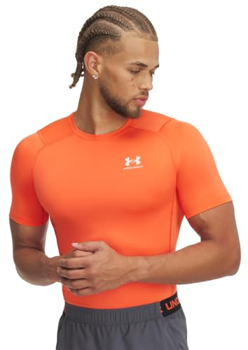 Under Armour UA HG Armour Comp SS 0847 - Fire Large