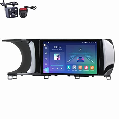 Generico HTXPSM Android 12 Doppio DIN Autoradio da Incasso per Kia K5 3 III 2020-2021 Schermo da 9/9,5 Pollici Ricevitore multimediale con Carplay Android Auto SWC Qualcomm BT 5.1 FM AM Radio