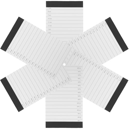 UTHCLO 6 Piezas Cuaderno de Notas Pequeño Libreta de Rayas para Tareas y Listas Portátil para Oficina Escuela y Viajes Papel de Escritura Grueso Compacto y Fácil de Transportar