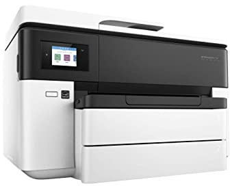 HP OfficeJet Pro 7730 A3-Multifunktionsdrucker (DIN A3, Drucker, Scanner, Kopierer, Fax, WLAN, Duplex, Airprint, 500 Blatt Papierfach) weiß