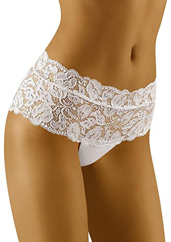 Wolbar Femmes Short WB413, Blanc,L
