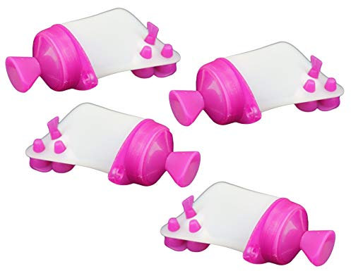 Bayli Juego de 4 mangas pasteleras de silicona, juego de accesorios para tartas, bolsa de silicona, herramienta de modelado con 3 boquillas para diversas decoraciones de pasteles, galletas y tartas |