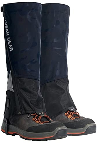 ROTTO Gamaschen wasserdichte Wandern Trekking Jagd für Herren Damen mit Durchgehendem Reißverschluss (M)