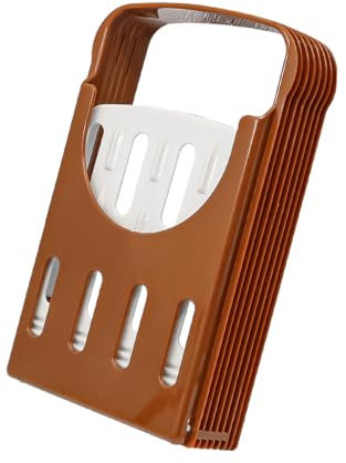 NUZAMAS 22,5 x 14,8 x 4,8 cm, tagliapane regolabile, tostapane pieghevole, istruzioni per il taglio del tostapane, utensili da cucina per pane fatto in casa, utensili da cucina