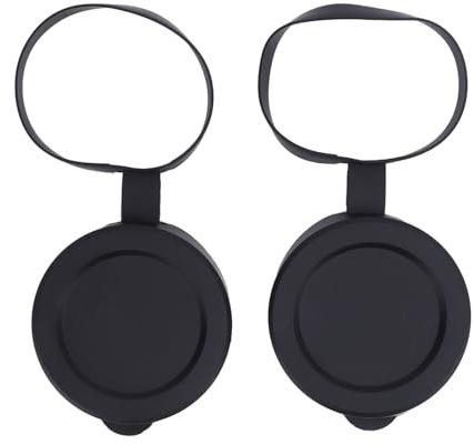 Copriobiettivi, Protettivi in Gomma per Binocoli, Monocoli e Telescopi, Diametro 61-64 mm
