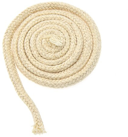 YNuth Lampendocht Baumwolldocht Öllampendocht Geflochten Kerzenherstellung 1m (8mm)