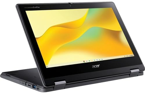 acer Chromebook Spin 511 R756T R756T-C9R9 11.6 Touchscreen 2 in 1 Chromebook - HD - 1366 x 768 - Intel N100 Quad-core (4 Core) - 4 GB Total RAM - 32 GB SSD - 32 GB Flash Memory - Black