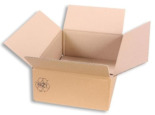 Faltkarton 300 x 200 x 100 mm Karton Schachtel Versandkarton Paketversand 25 Stück