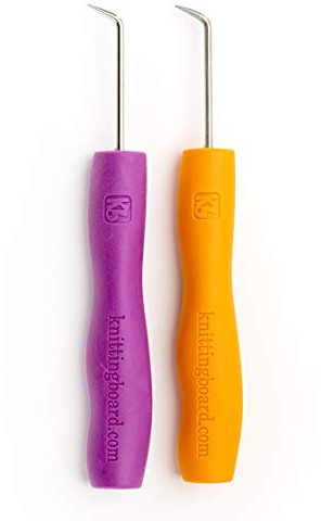 AKB Ergonomic Loom Knit Hook, Pack of 2