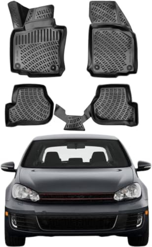 Rizline 3D Fussmatten für Volkswagen Golf 6 2008-2012