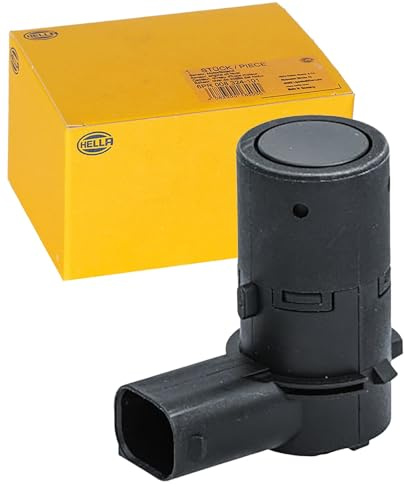 HELLA 6Px 358 141-511 Capteur, Aide Au Stationnement - En Forme D'Angle - 3Pôle - Inséré - Ce Qui Peut Être Peint