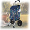 Sport-Klappwagen für Lebensmittel – Einkaufswagen mit Treppensteiger, Abnehmbarer Tasche und rollender persönlicher Handkarre für Lebensmittel, Camping, Wäsche, Gartenarbeit (C 26