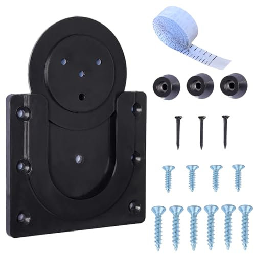 1 Stück Dartscheibe Halterung, Dartscheiben Zubehör Halterung, Dart Board Wandhalter, Verstellbares Dartscheiben-Zubehör, Wandmontagehalterungshaken zum Aufhängen + Oche-Maßband