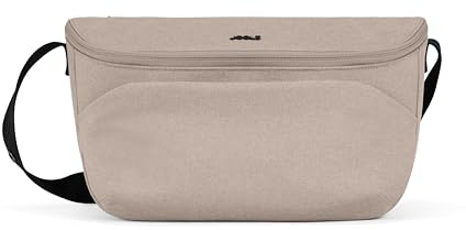 Joolz Organiser Bag – Compact Baby Stroller Organiser Geo, Aer, Day & Hub – Zipped Compartments – Buggy Storage for Baby Essentials – Travel Accessory for Parents - Sandy Taupe