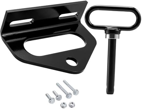 Sharplace Kit d'attelage Universel pour remorque de Tondeuse avec goupille, pièce de Rechange pour équipement de Jardin, Accessoire Multifonctionnel et