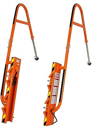 BIGHORN STABILIZER Ultimate Ladder Bridge | Förlängning av takstege | Stegstabilisator för fallskydd | Viktiga takverktyg | Stegtillbehör för hem eller arbete | Säkerhetsskenor för stege