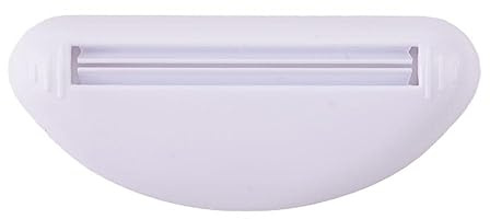 pulunto Tubo exprimidor de pasta de dientes, soporte dispensador de pasta de dientes, rodillos de pasta de dientes, clips para guardar pasta de dientes, crema limpiadora facial para baño