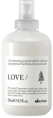 Davines LOVE CURL Enhancing Milk - Latte leggero elasticizzante per capelli ricci e mossi - Aiuta a prevenire la rottura dei capelli - 250 ml