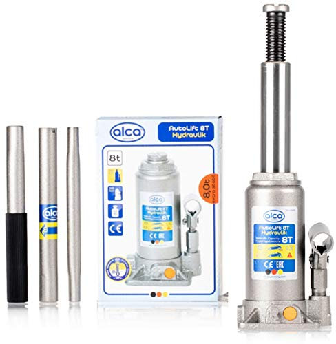 Alca Germany 8 Tonne Hydraulic Car Bottle Jack Lifting Stand Van Campervan 432200