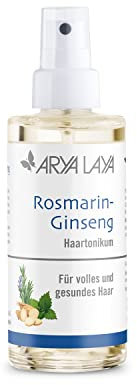 ARYA LAYA Haartonikum Rosmarin-Ginseng, 100 ml – Haar-Serum ideal bei fettigem Haar & Schuppen, fördert natürliches Haarwachstum, für eine gesunde Kopfhaut, vegan