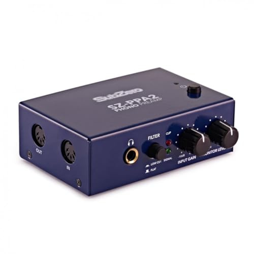 SubZero PPA2 Pro Phono Preamp per Turntable con RCA Phono DIN