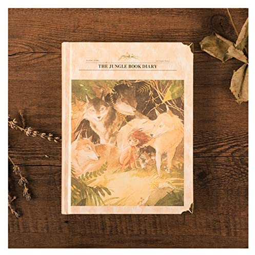 A5 Illustrerad färg Siddagbok Linje Färg Sidanmärkningar Hardside Handbok Notbok Student Stationery Gifts Notebooks (Color : B)