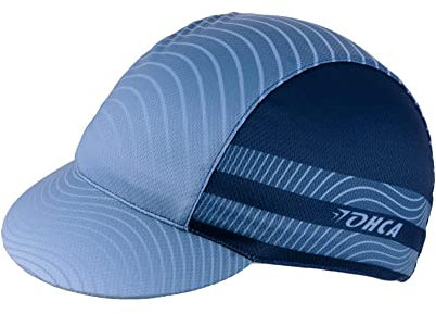 Lohca Fahrradmütze Unter Helm mit Krempe Leicht Fahrrad Kappe Sommer Cycling Cap Retro Unterhelm Kappe Radsport Mesh Unterhelmmütze Fahrradmütze für Radsport