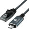 Thzzhnno USB C auf Ethernet Kabel 10M, Typ C auf RJ45 Gigabit LAN Netzwerk Adapterkabel Kompatibel mit MacBook Pro/Air, iPad Pro, iPhone 15 Serie, Thunderbolt 3/8, Galaxy
