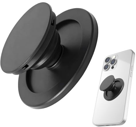 LACHT Base Magnética Compatible Con Agarres De Teléfono, Soporte Delgado Y Ligero Para Móvil, Accesorio Esencial.