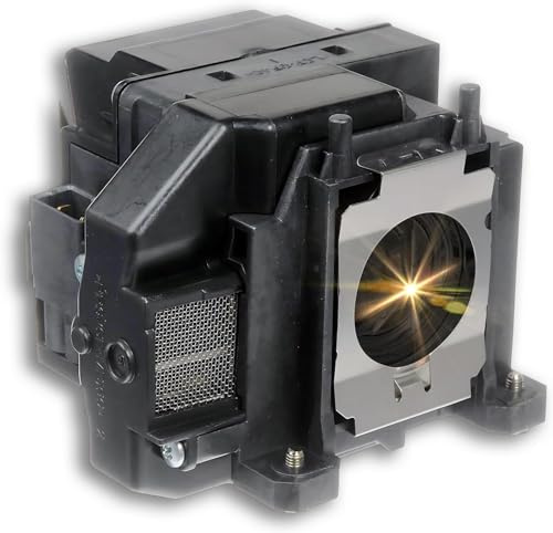 HFY marbull E67 Bulbo Lámpara de Repuesto para proyector Compatible EP67 avec EPSON EB-S02 EB-S11 EB-S12 EB-SXW11 EB-SXW12 EB-W02 EB-W12 EB-X02 EB-X11 EB-X12 EB-X14 EB-X15 EH-TW480