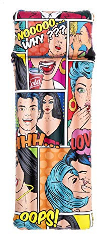 Bestway Swimming Lounger, Inflated Pool Float and Swim Aid for Kids and Adults, Pop Art Design