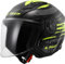 LS2, Jet-Motorradhelm AIRFLOW II Brush black yellow, S