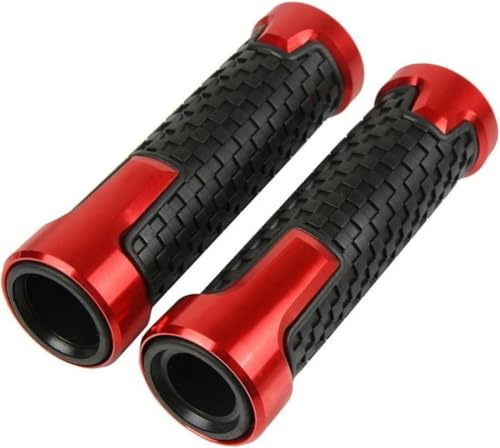 zhyubnd Manopole Manubrio Moto per BMW C650 Sport C 650 Sport C650 GT 2015 2016-2021 7/8 22mm G CNC Alluminio Gomma Sostituzione Manubrio Mano