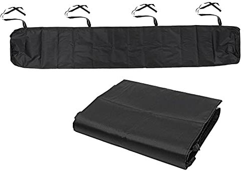 Walhome Housse de protection pour auvent d'extérieur, housse pour auvent de terrasse, housse de store enroulable rétractable, housse étanche à la poussière (3)