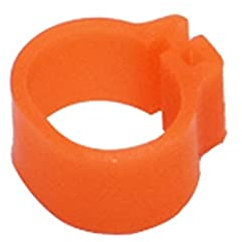 100 stücke Tauben Ringe 8mm Identifikation Ring Öffnung Taubenring Farbe Taube Fußring Taube Liefert Vogelgeräte, Gold