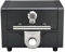 Omica Gas BBQ Grill Portable Barbecue, Camping Grill, Tabletop Grill, Barbecue Lid, Thermometer, Black