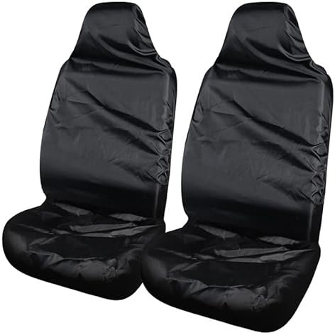 Ziyan 2 Stück Autositzbezug Werkstattschoner Universal Kfz Werkstatt Bezug Schonbezug Vorne