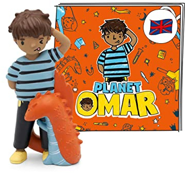 Tonies Audio Character For Toniebox, Planet Omar - Accidental Trouble Magnet, Story for Use with Toniebox Music Player for Kids (Sold Separately), Kids Gifts, Toys for 8+ Year Old Boys and Girls