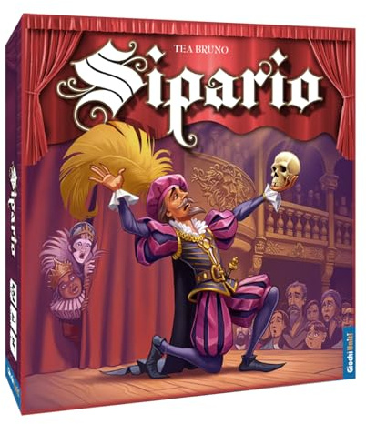 Giochi Uniti - Sipario, Gioco da tavolo, 4-16 Giocatori, 8+ Anni, Edizione italiana, GU779