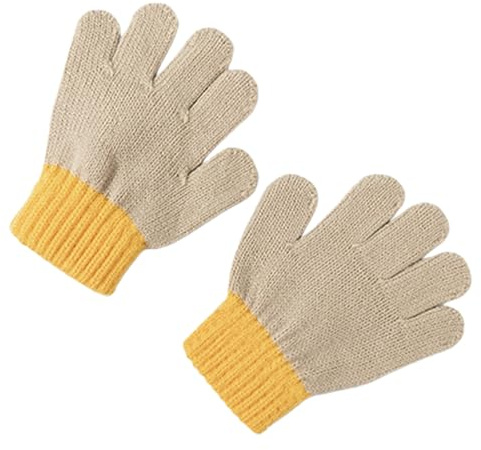 Lerpwige Gants en acrylique pour nourrissons - Poignet élastique - Moufles d'hiver pour bébés de 2 à 4 ans - Respirants et confortables - Design unisexe - Plusieurs couleurs - Gants en acrylique pour