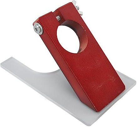 generic Professional Carpet Trimmer Guide & Stand Base - Stable Acrylic & Wood Stand for Electric Lawn Mowers, Carpet, Craft, Safe Design