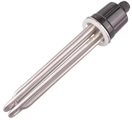 Scaldabagno a immersione a tre morsetti, 220 V 3 KW-9 KW in acciaio inox per birra casalinga (solo riscaldatore, 4,5 KW 230 mm)