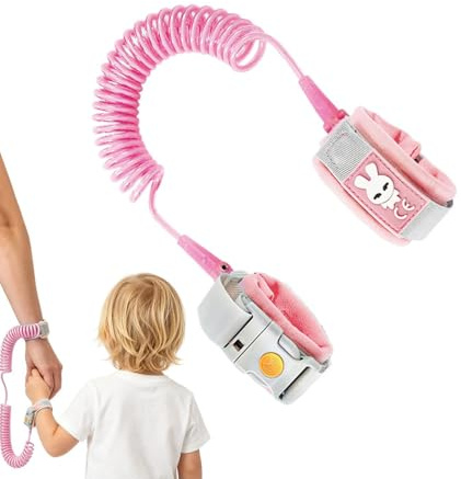 Barn Handledslänk Reflekterande magnetisk säkerhetsrem för handled | Småttingars armbandslänk för Pojkar och Flickor Förskola Resor Utomhus Camping Promenad Museum Pendling och Dagliga Äventyr