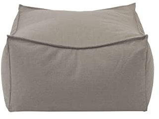 Blomus Outdoor Hocker Stay | Sitzsack Wasserabweisend | Farbe Earth | 60L x 60B x 40H cm | Sitzpouf Schnelltrocknend | wetterfestes Textil